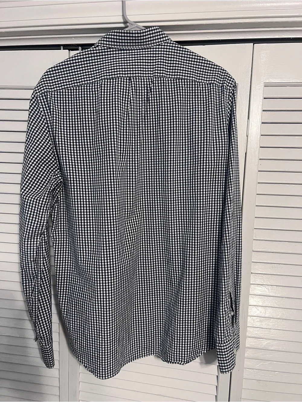 J. Crew crisp gingham